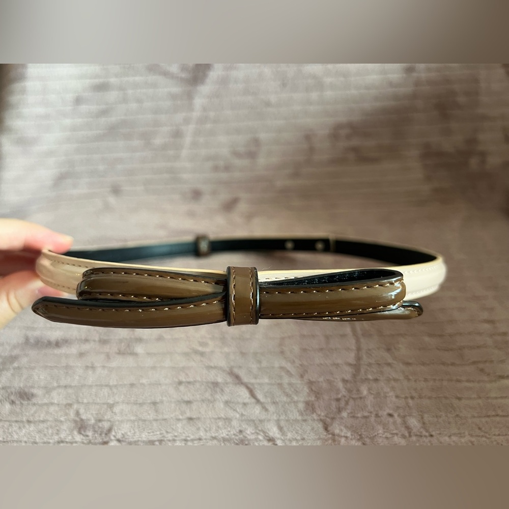 Elegant Brown and Light Pink Women's Belt